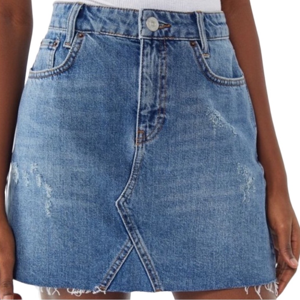 BDG Denim Mini Skirt